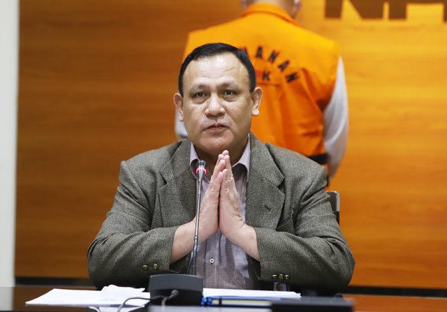 Potret ketua KPK meminta jajaranya untuk tak ragu OTT pelaku Korupsi