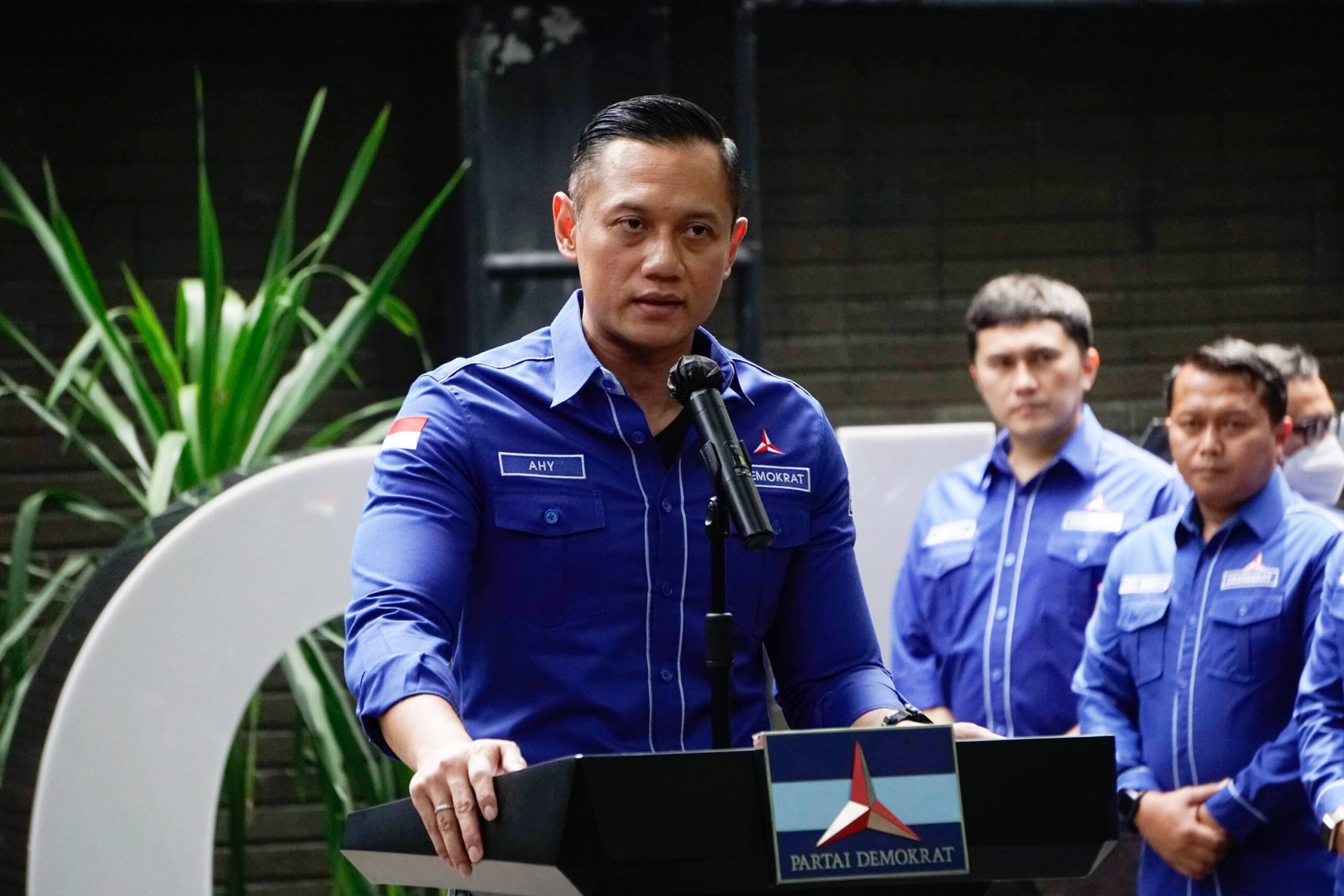 Potret AHY dari Partai Demokrat yang menolak keras Pemilu Tertutup Proporsional (intra62.com/DA)