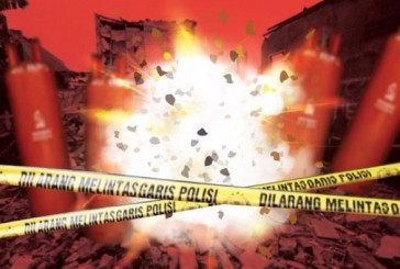 Ledakan Akibat Kebocoran Gas Elpiji