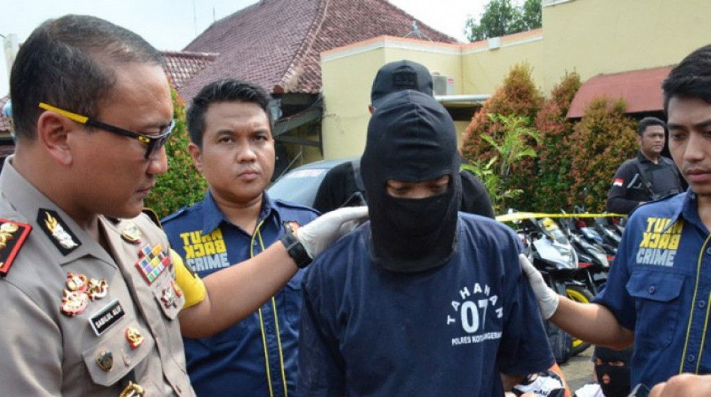 Potret Pelaku curanmor yang ditangkap Satreskrim Polresta Banyumas (intra62.com/DA)
