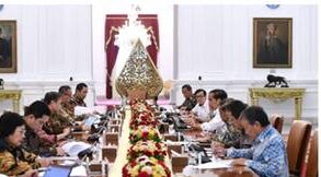 Rapat Diselenggarakan Presiden Jokowi