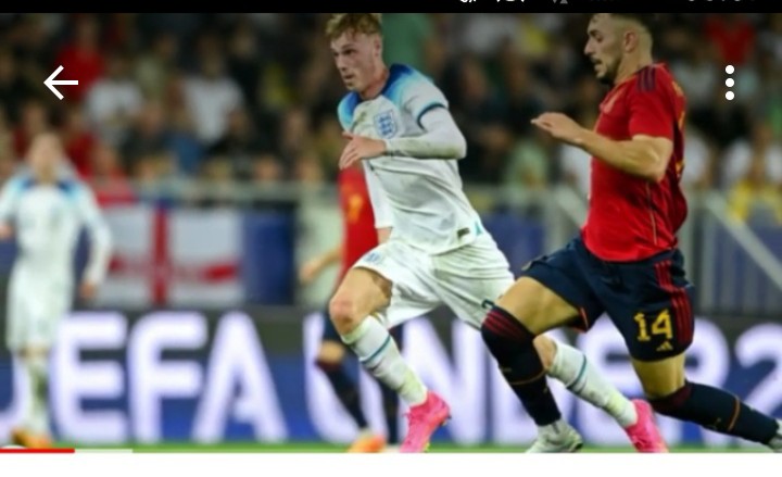 Timnas U21 Inggris taklukkan Spanyol 1-0 di Final Piala Euro 2023