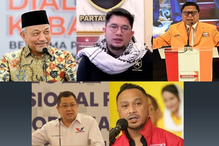 5 Ketua Partai Politik