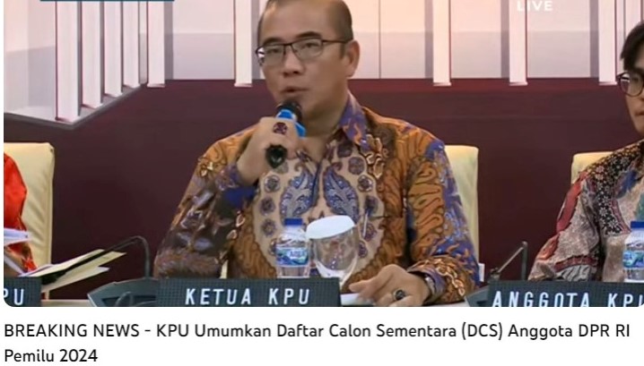KPU nyatakan ada DCS yang salah input , Asli human eror