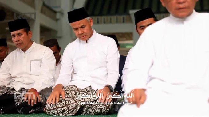 ganjar adzan tv