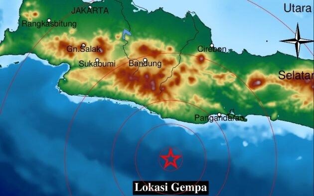 Informasi terkini gempa