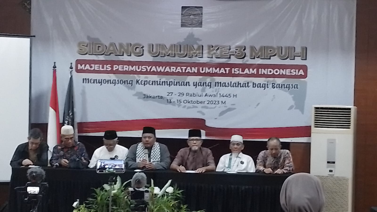 Sidang Umum ke-3 Majelis Ummat Islam Indonesia (MPUI-I) pada 13-15 Oktober 2023 di Jakarta