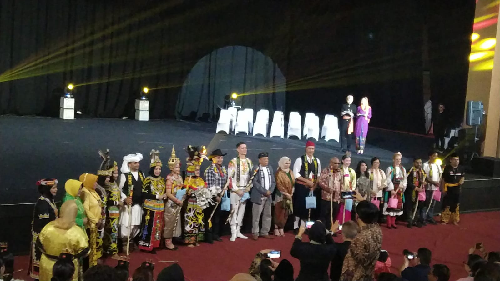 Pembukaan IICF 2nd berlangsung Meriah di buka oleh Deputi Kementerian Pariwisata Ekonomi Kreatif