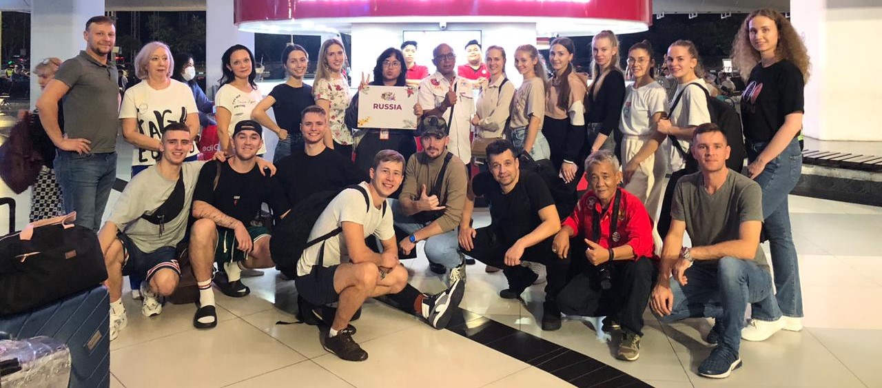 DPP AWDI bersama Yayasan Warna budaya sambut kedatangan delegesi Rusia pertama peserta IICF 2nd