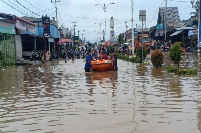 Kabupaten Rokan Hulu Terendam