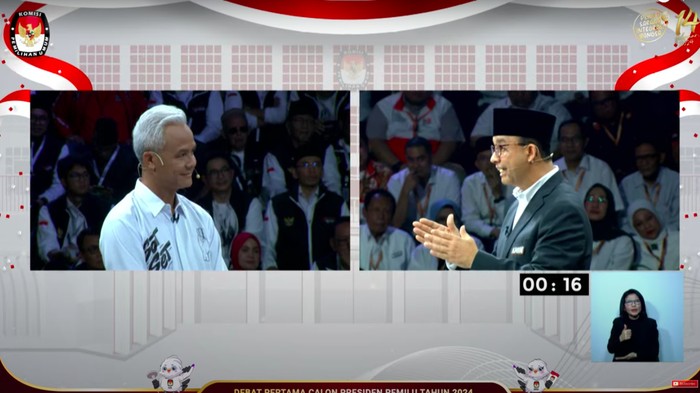 Debat Perdana Anies Baswedan
