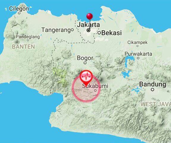 Gempa Terjadi Di Sukabumi