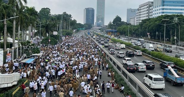 Apdesi Unjuk Rasa