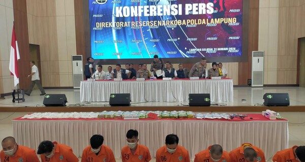 8 Pelaku Sindikat Narkoba