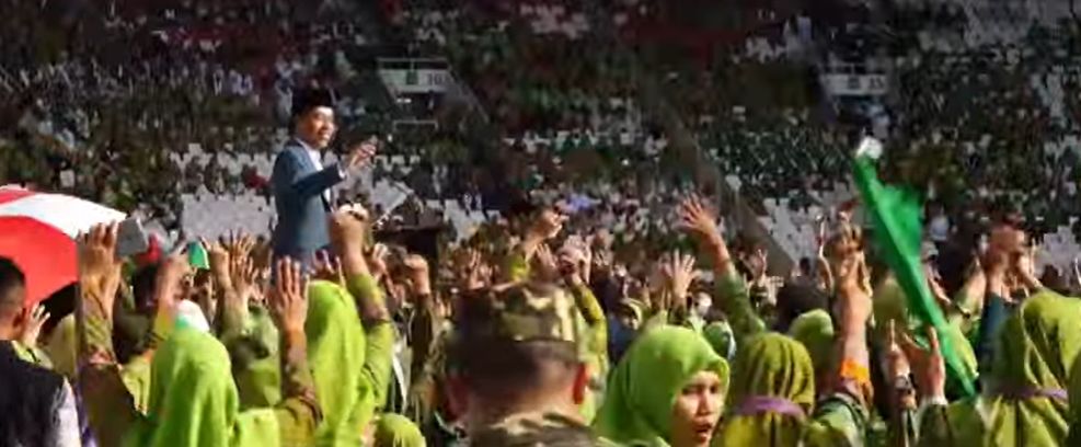 Muslimat NU Harlah ke 78 Show of Force  Menjelang Pilpres 2024, Begini Pesan Khusus Presiden ?