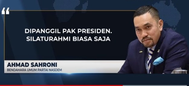 Jokowi panggil Surya Paloh ke Istana , Ada Lobi Politik kah ?