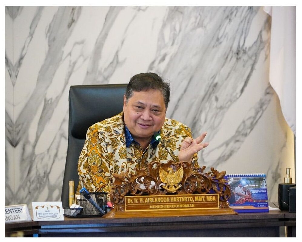 menteri airlangga mk