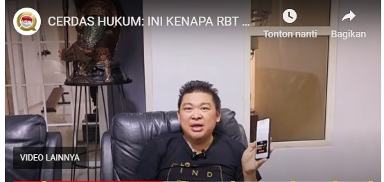 Cerdas hukum : Kenapa RBT tidak tersentuh Kasus Timah 271Triliun di Kejaksaan .