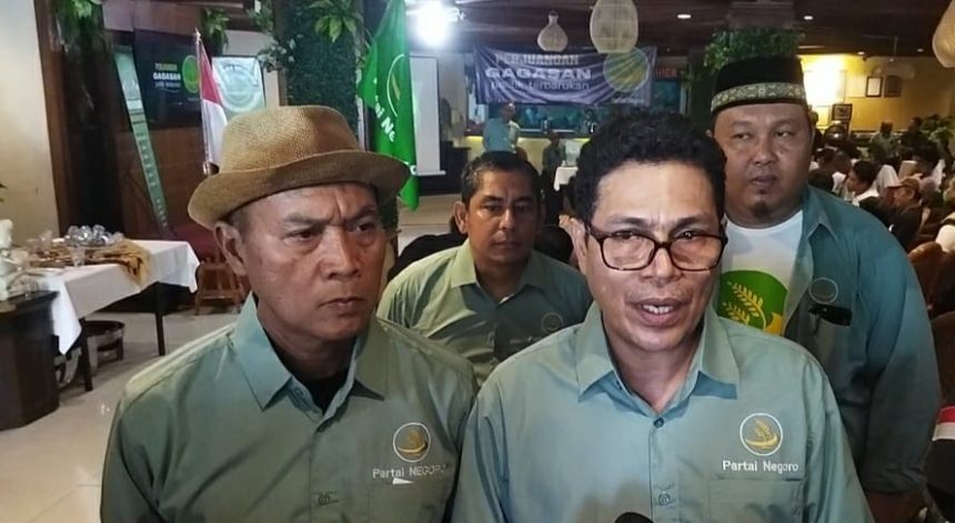 Partai Nasional Gotong Royong (PARTAI NEGORO) diresmikan oleh Faizal Assegaf (Inspirator Partai