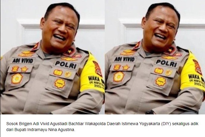 Inilah Potret Brigjend Adi Vivid Agustiadi Bachtiar ,Wakapolda DIY