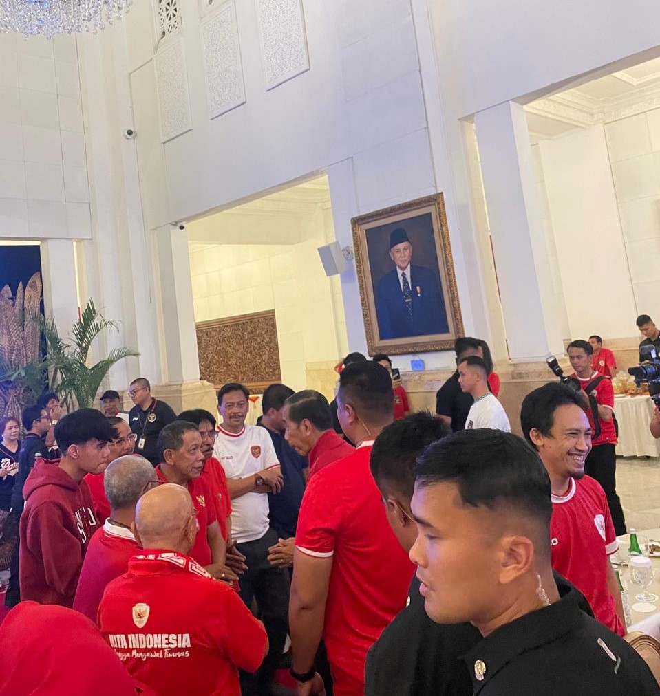 Ketua Umum BaraJP Nobar bersama Presiden Apresiasi Timnas U23 Tetap semangat ke Olimpiade Paris