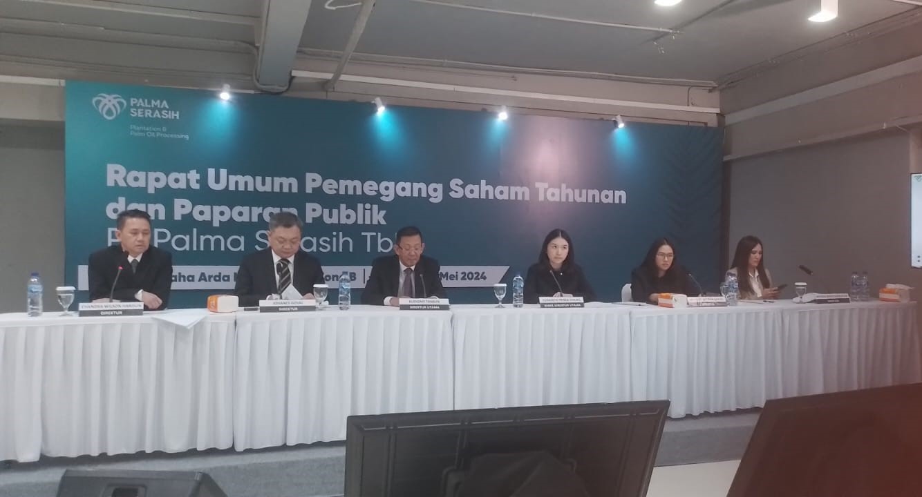 Manajemen PT Palma Serasih Tbk (PSGO) menargetkan penjualan sebesar Rp2,659 triliun pada 2024.