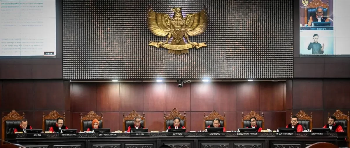 Mahkamah Konstitusi Sidang Putusan