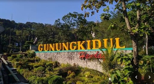 wisata gunung kidul yang mempesona