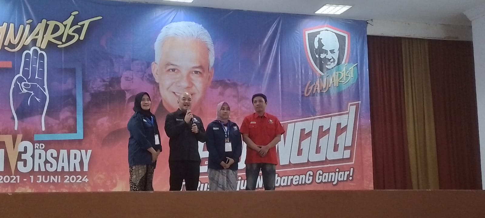 Relawan Ganjar Berubah Wujud Jadi Gerakan Sosial budaya , GJIB Apa itu ?