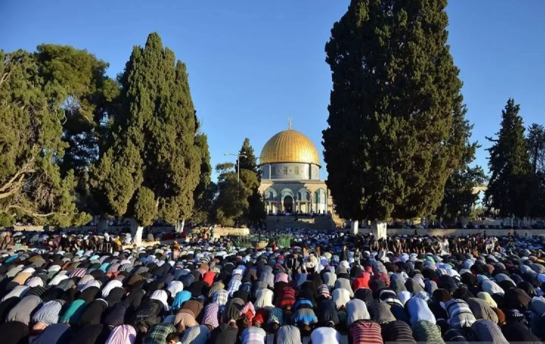 Serangan Israel saat shalat Idul Adha menunjukkan Islamofobia," kata MUI.