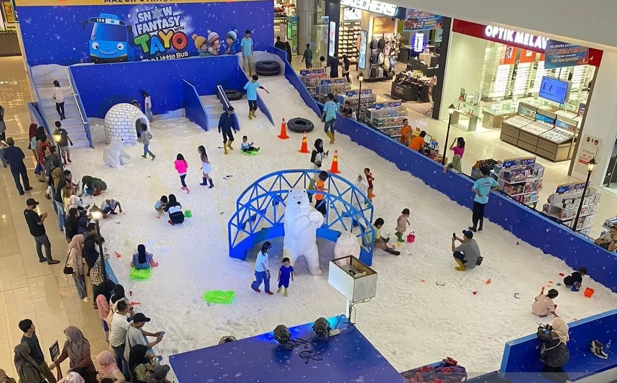 Mall Ciputra Tangerang Sambut Liburan , Tawarkan Wahana Permainan Nuansa Salju