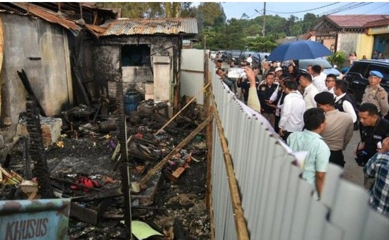 Polisi Temukan Bukti  kamera CCTV, Ternyata  dua pelaku datang dengan sebo dan selimut