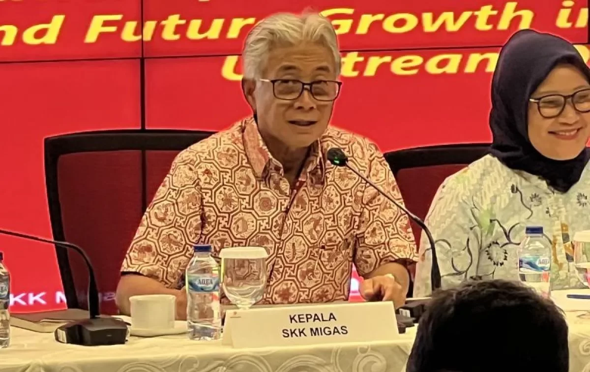 Kepala SKK Migas Dwi Sucipto Paparkan Potensi EBT adalah Sesuatu yang Pasti . 