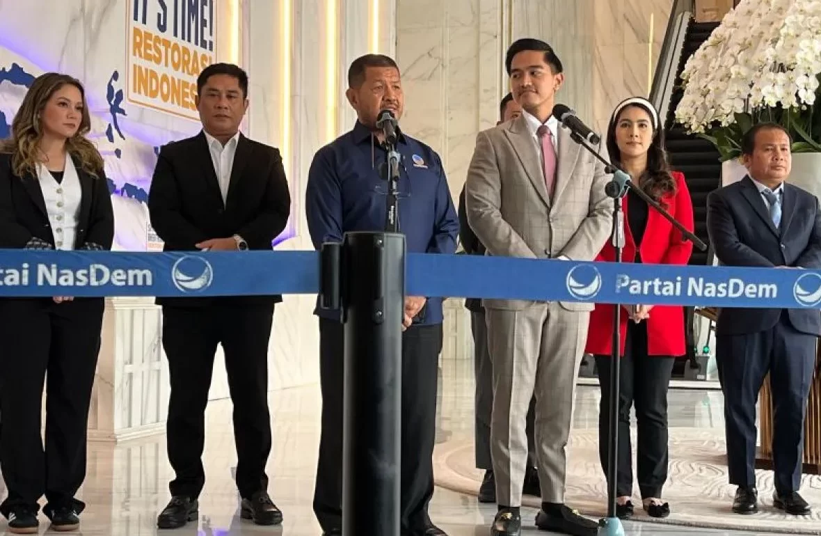 Surya Paloh Dukung Gas Poll ,Jika Kaesang Cagub Jawa Tengah 2024