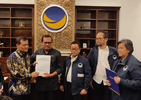 Partai Nasdem Resmi Usung Ahmad Luthfi-Kaesang sebagai Cagub-Cawagub Jateng