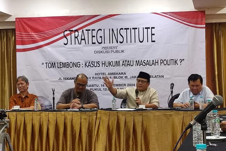 Telisik Tom Lembong: " Kasus Hukum atau Masalah Politik."