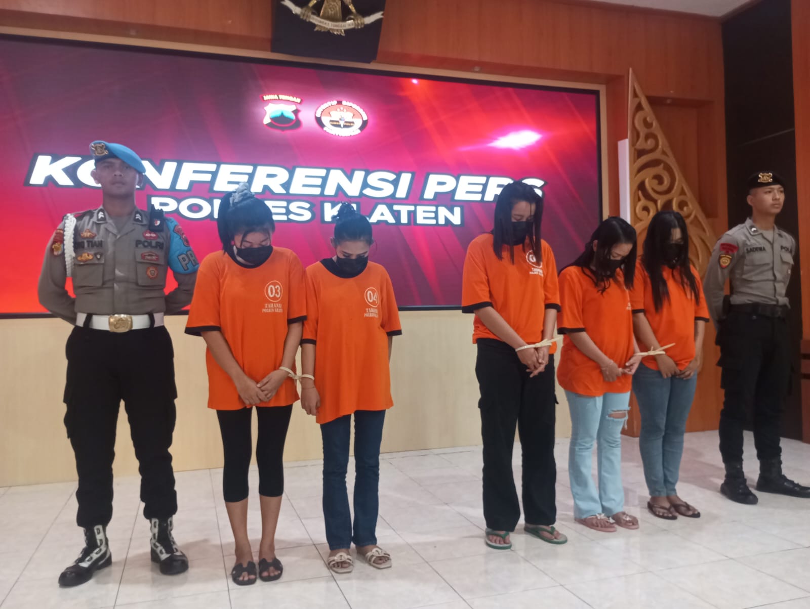Polisi Klaten Amankan Lima Pelaku Kekerasan Anak