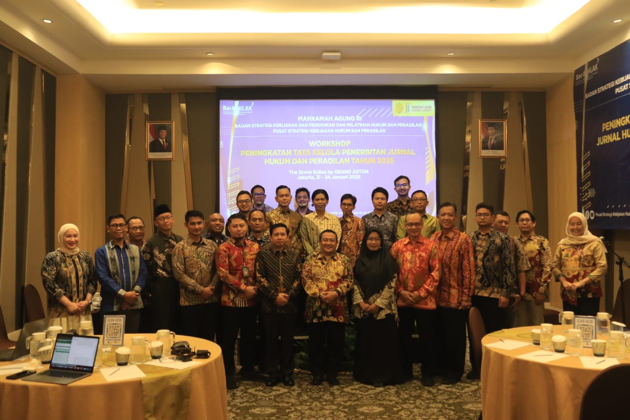 Jurnal Hukum dan Peradilan Diharapkan Terindeks Scopus ,Segera !