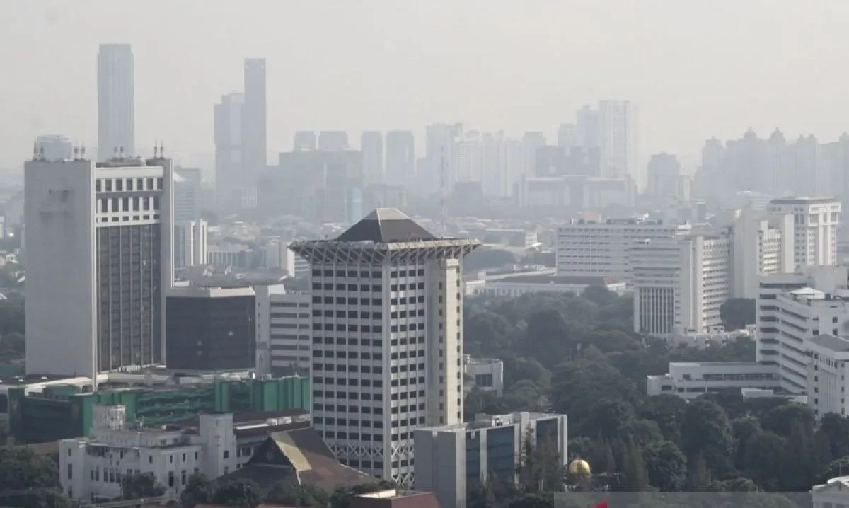Indeks Kualitas Udara di DKI Jakarta kategori Tidak Sehat