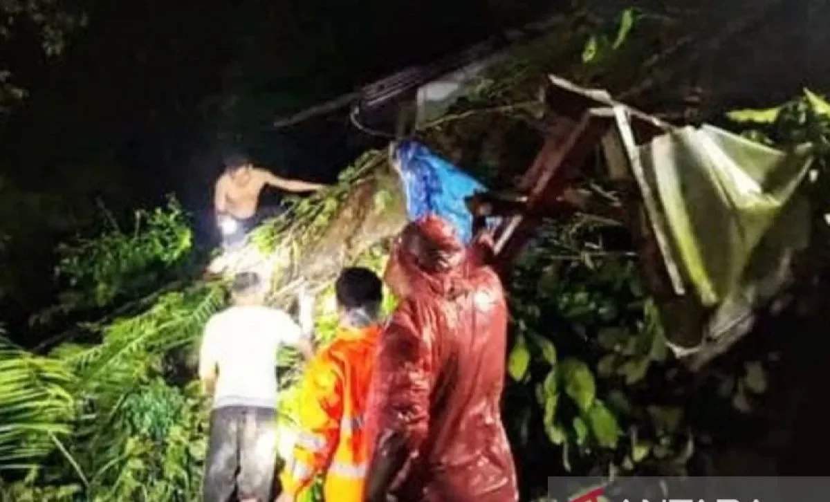Di Ambon, Banjir-longsor, dan Satu orang Meninggal Akibat Tertimpa Pohon .