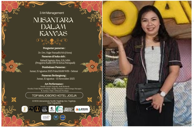 Hotel Top Malaiboro adakan Pameran Lukisan Nusantara di HUT RI ke 80