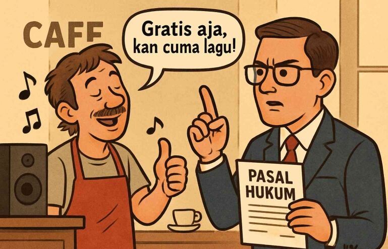 Siapa yang wajib bayar Royalti , Musik tak lagi Gratis .