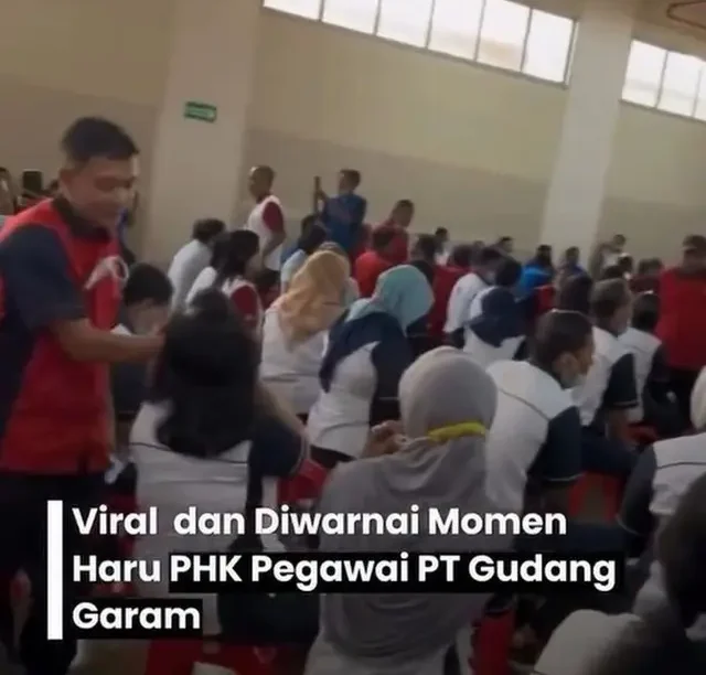 Industri Tembakau Goyang, Viral PHK Buruh Gudang Garam