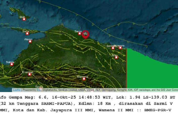 gempa magnitudo
