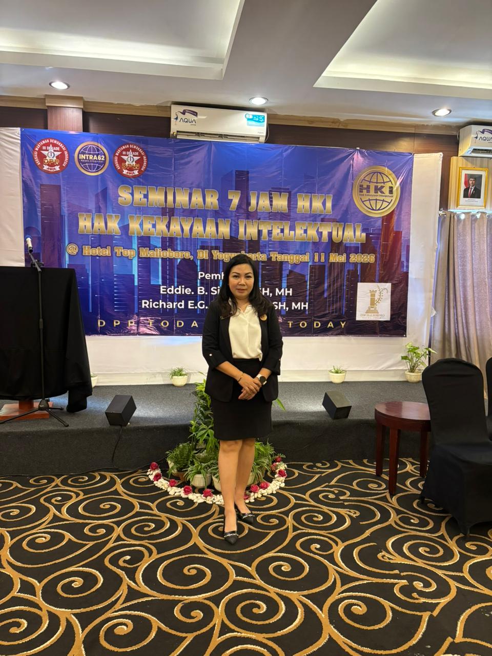 resmi buka Seminar HKI