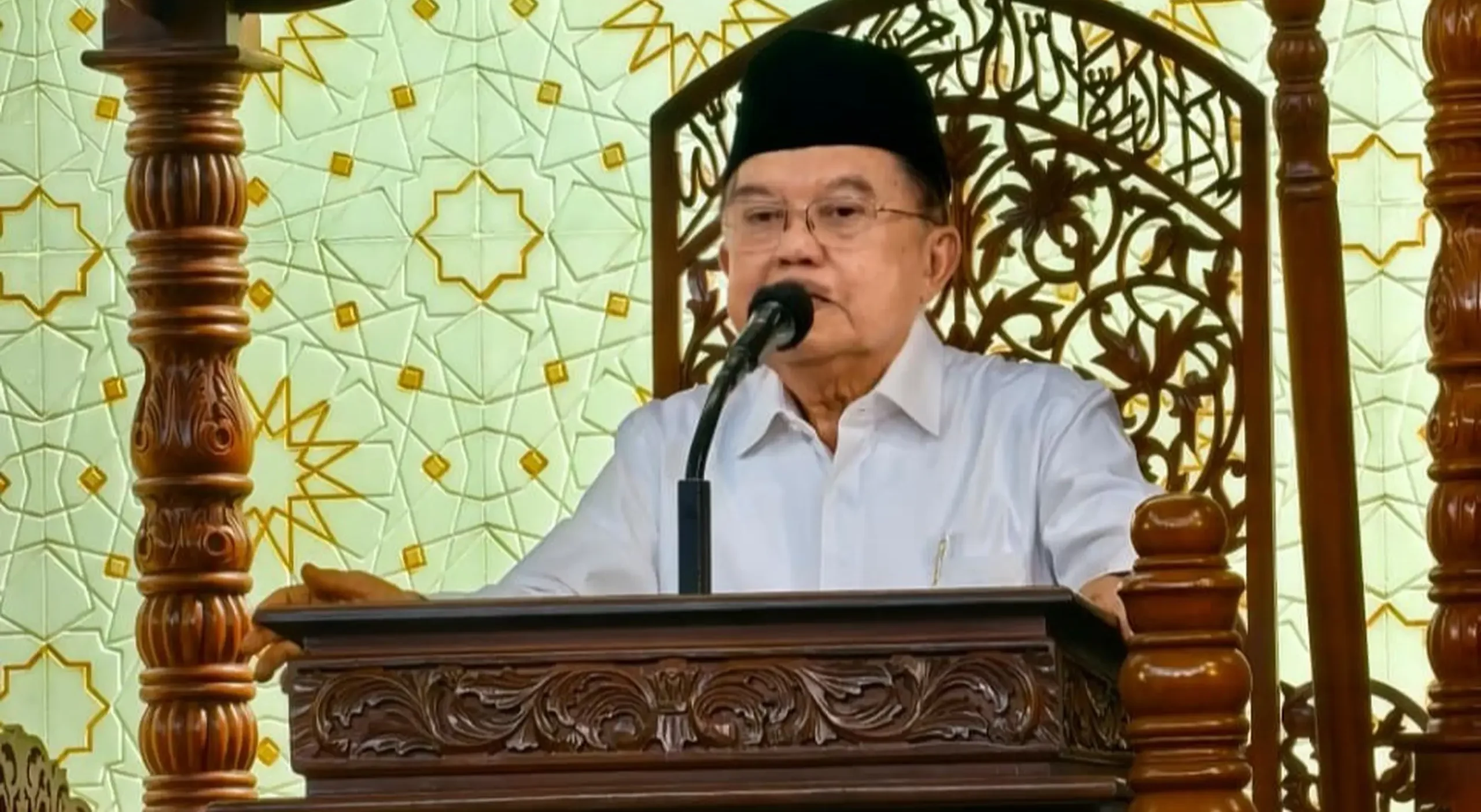 Jusuf Kalla Ingatkan Peran Masjid Bagi Umat di Tahun Baru Islam