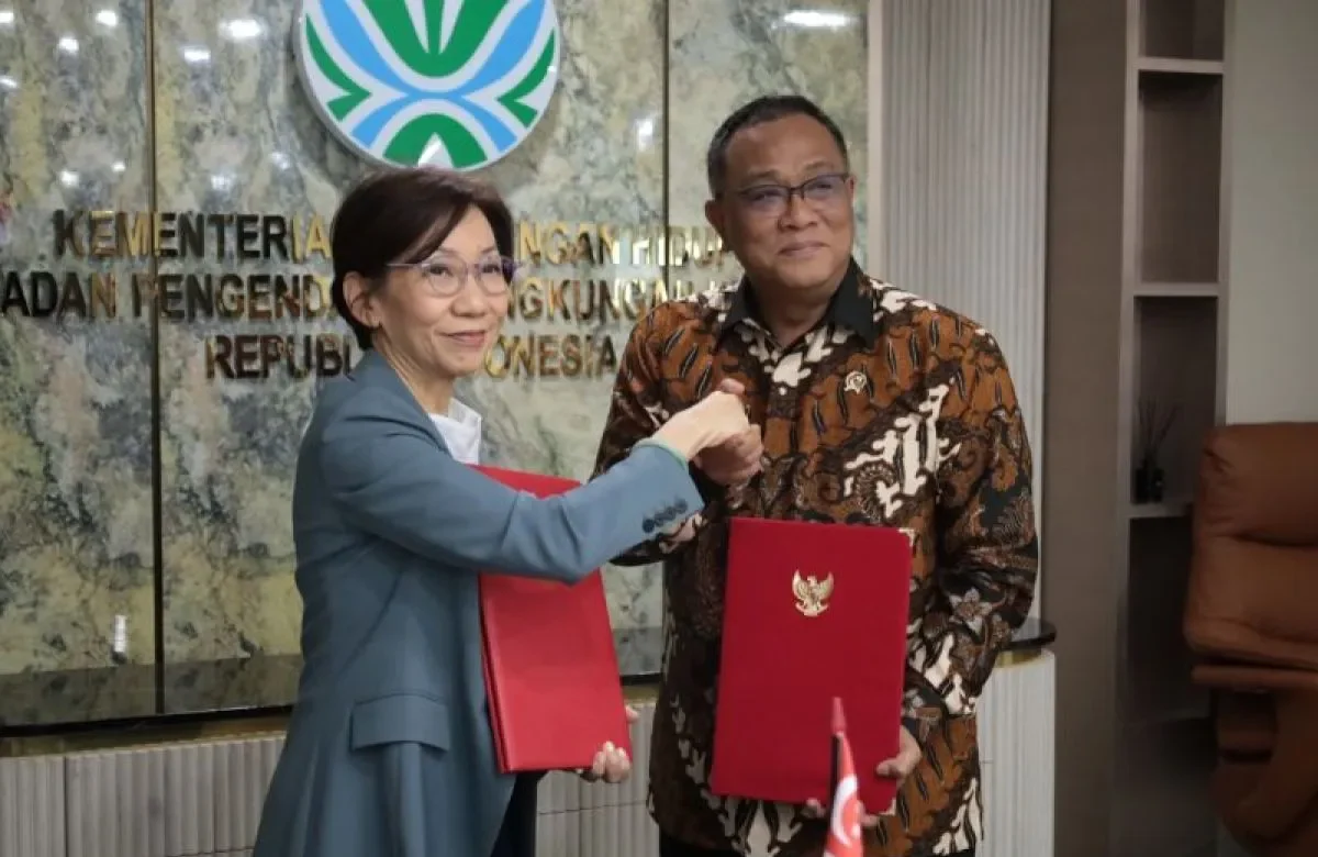 RI dan Singapura sepakat MoU tentang perlindungan lingkungan