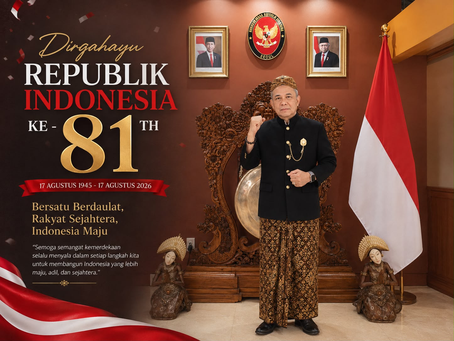 Ketum AWDI : "Kemerdekaan yang Belum Tuntas: Menagih Janji Keadilan di Atas Tanah yang Kaya".